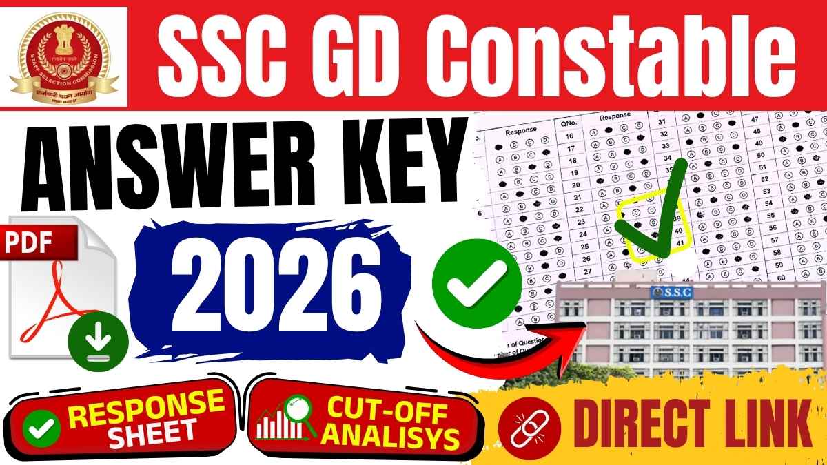 SSC GD Constable Answer Key 2026